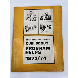 VINTAGE 1973 74 Cub Scout Program Helps Boy Scout Of America Scouting BSA